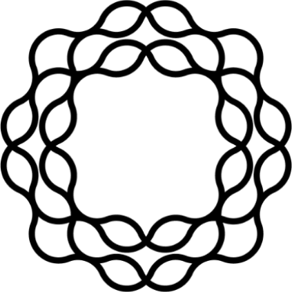 Omniscient Digital interlocking loop logo